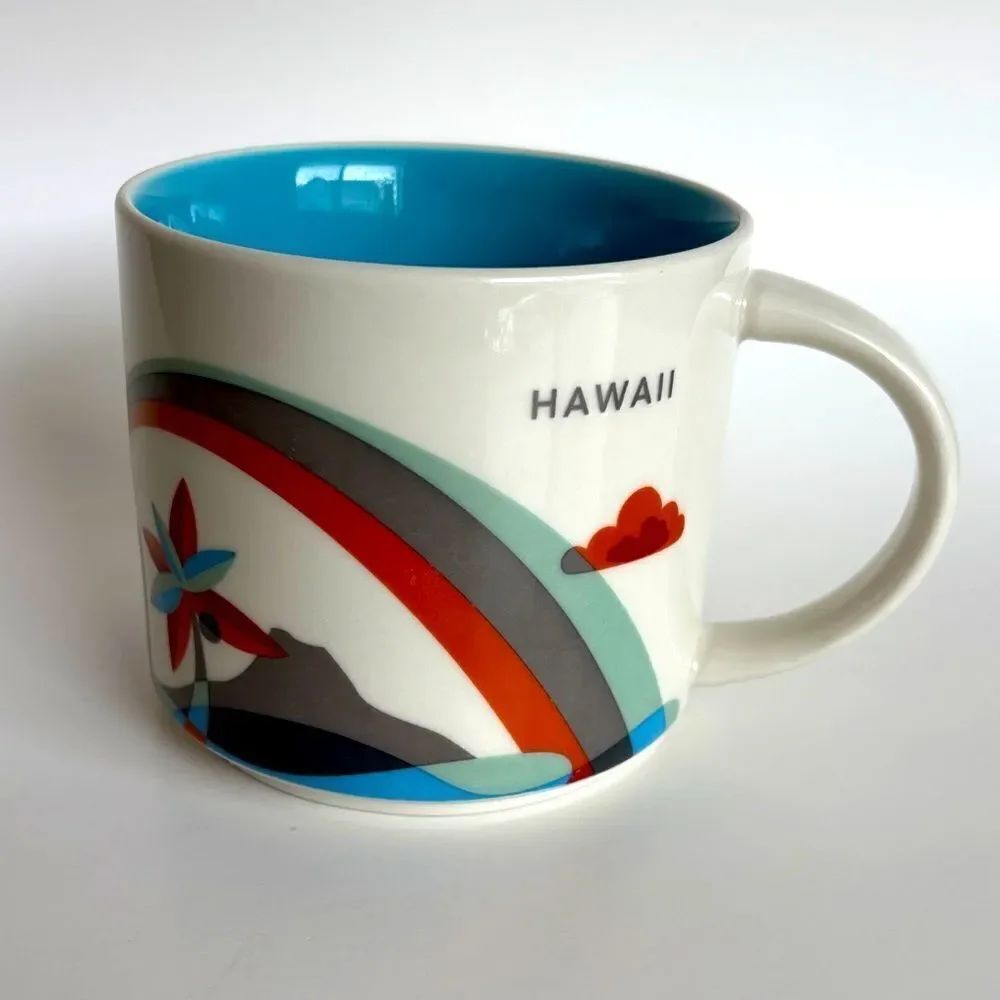 Starbucks Hawaii You Are Here Collection Coffee Tea Mug 2015